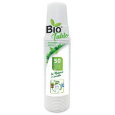 Biodegradable Bio Table glasses 200 cc x 50 pieces