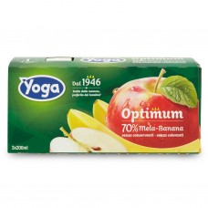 Succo Yoga mela/banana optimum brik 3x200 ml