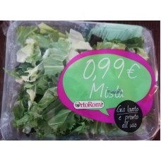 Mixed salad packaged Ortoromi 165 gr