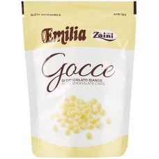 Gocce di cioccolato bianco Emilia Zaini 180 gr 