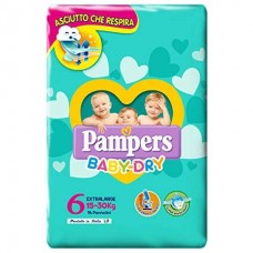 Baby Dry Pampers diapers size 6 Kg