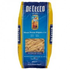 Half penne rigate pasta De Cecco 500 gr