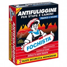 Anti-soot for stoves and fireplaces